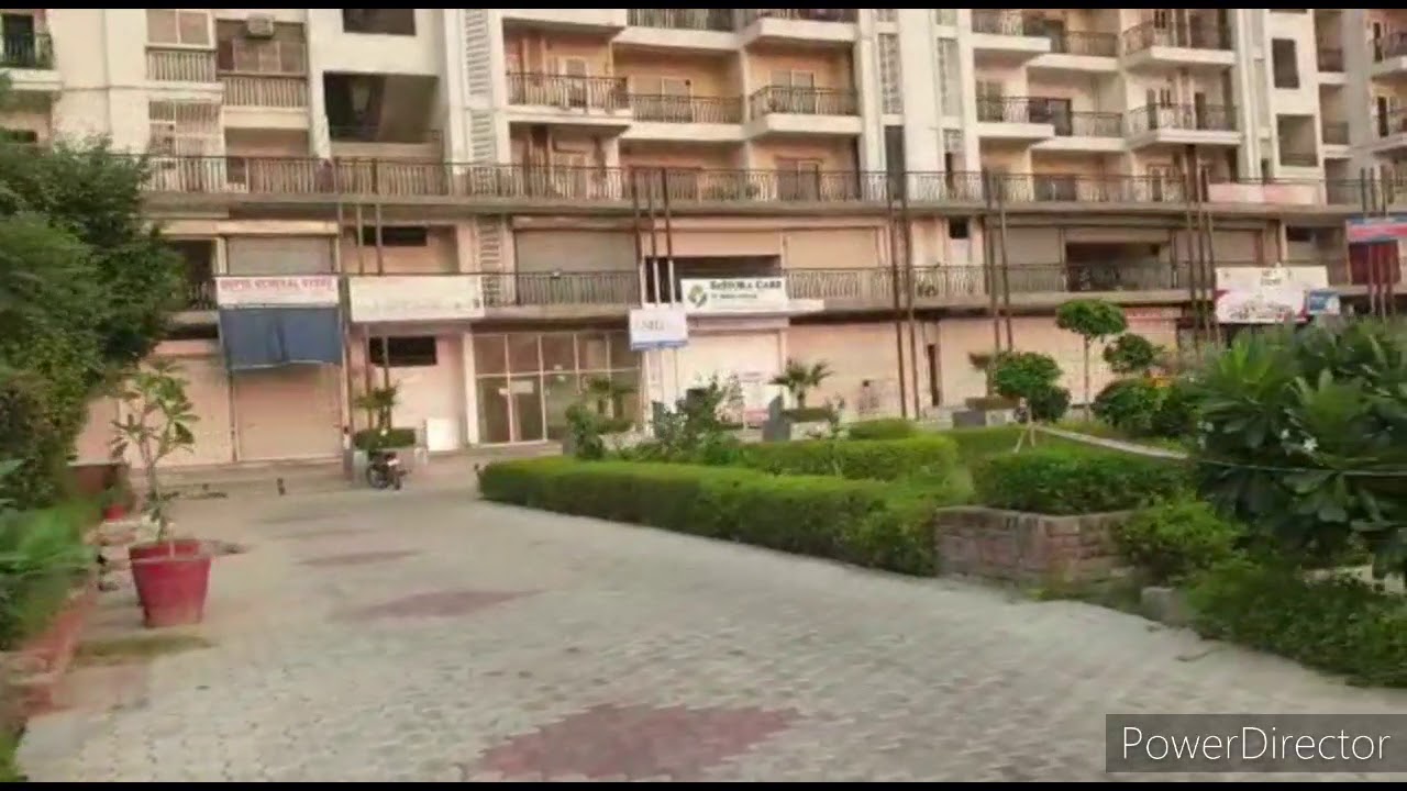 Antriksh Forest Sector 77 Noida Society Shop and Residentail View Call 8375864323