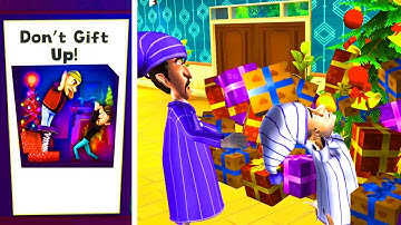 Scary Robber Home Clash - New Christmas Level - Don`t Gift Up! New Chapter New Levels (Android, iOS)