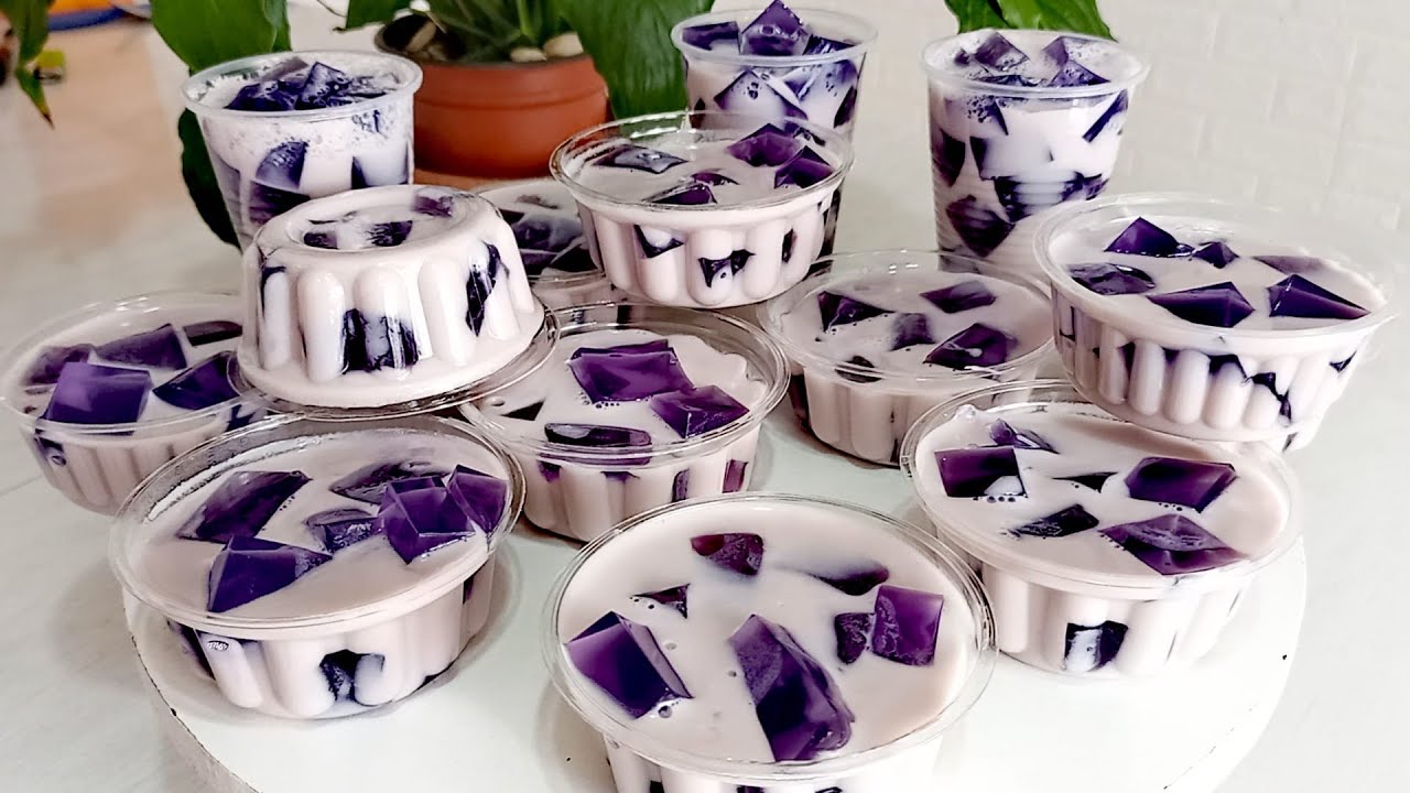 Con tan solo 2 ingredientes Postre super DELICIOSO , Para VENTA ||POSTRE FRIO SIN HORNO (GELATINA)