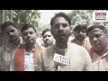 BJYM Protests in Varanasi, Burns Effigy of Rahul Gandhi & Ajay Rai Over Remarks Against PM Modi
