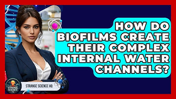 How Do Biofilms Create Their Complex Internal Water Channels? - Strange Science HQ