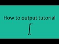 Alteryx: How to output tutorial