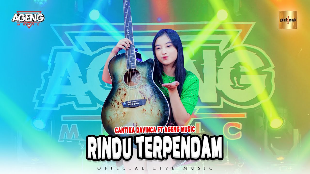 Cantika Davinca ft Ageng Music - Rindu Terpendam (Official Live Music)