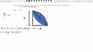 Spiderweb Math - Circles 8