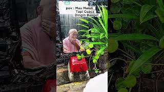 Tips Opagamangstah mandi pas Musim Hujan #funny #comedy