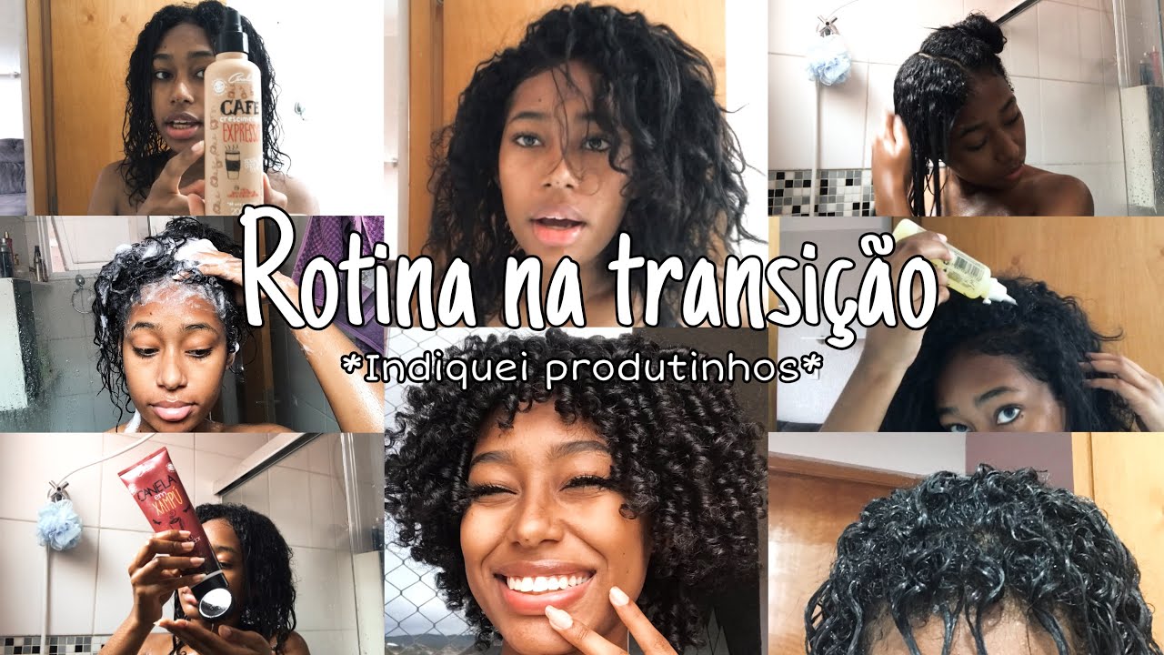 ROTINA DE CUIDADOS na TRANSIÇÃO CAPILAR * realzão*