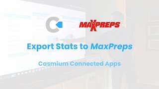 Export Stats to MaxPreps | Casmium Connected Apps