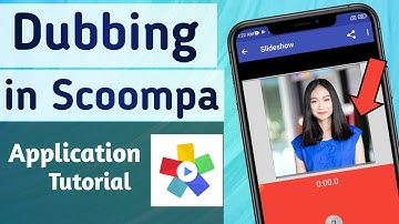 How to do Video Dubbing for a Video in Scoompa App