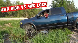 RAM 2500 4WD LOCK vs 4WD HIGH (Heavy Duty Mechanic Explains)| What is the Difference??