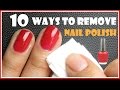 10 WAYS TO REMOVE NAIL POLISH WITH AND WITHOUT REMOVERS | MELINEY HOW TO BASICS TUTORIAL