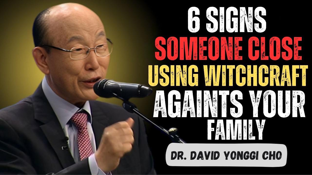 6 Signs Someone Close to You Is Using Witchcraft Against Your Family | Dr. David Yonggi Cho Motivati