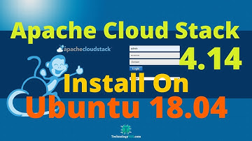 How To Install CloudStack Management Server On Ubuntu 18.04