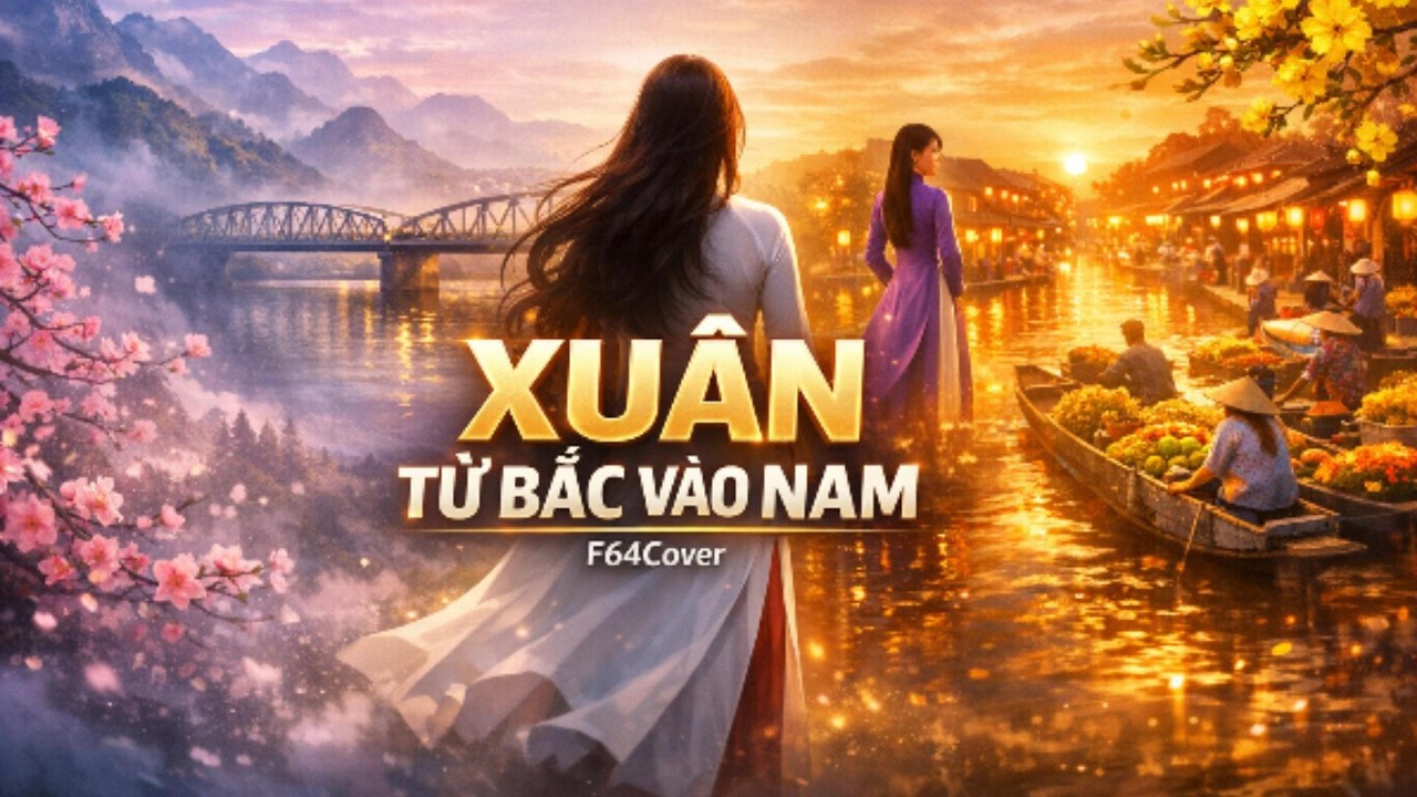 Xuân Từ Bắc Vào Nam | F64Cover | Pop Giao Hưởng Dân Gian – Cinematic Folk Pop