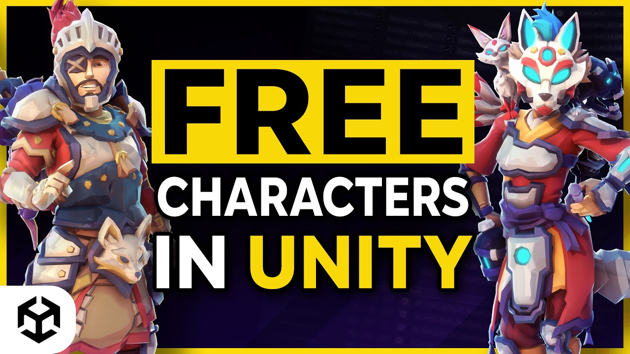 FREE Starter Pack - Sidekick Modular Characters by Synty, video preview 2
