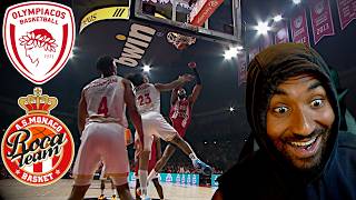 PIRAEUS STAND UP! Olympiacos vs Monaco | Game 1 EuroLeague Playoffs