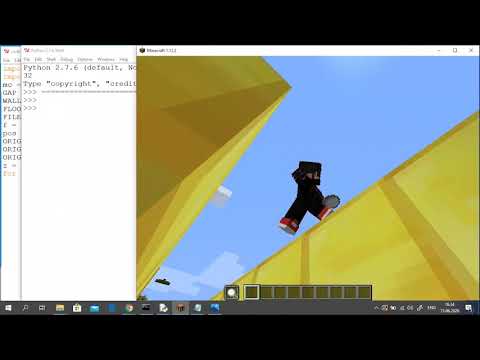 Программирование мира Minecraft на языке Python