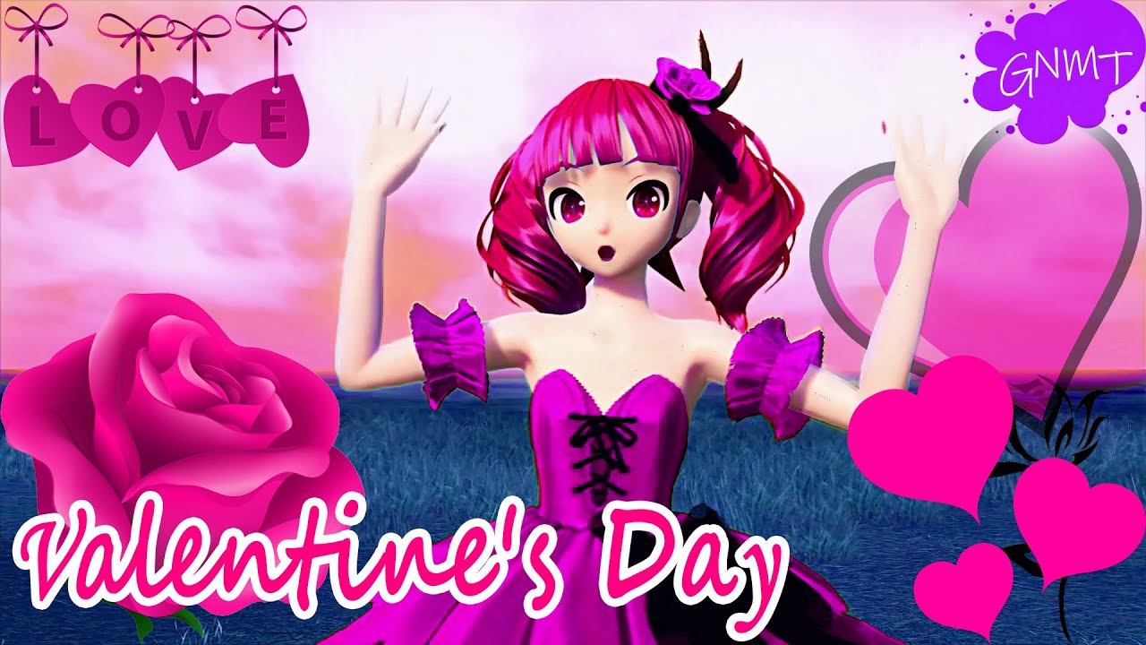 Miku - Ievan Polkka (Valentine's day)💕💗💓💞