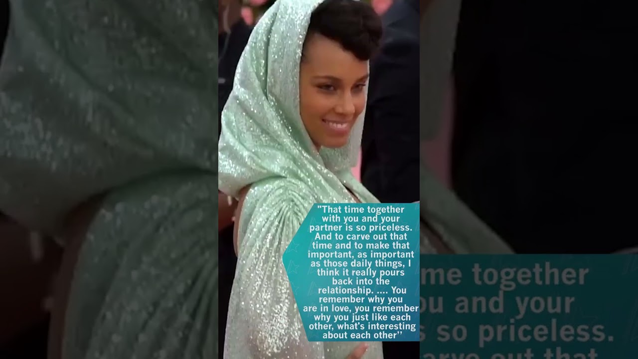 Alicia Keys Reveals Key To Happy Marriage w/ Swizz Beatz #shorts