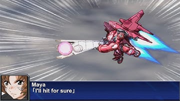 [ENG Sub]Super Robot Wars UX - Mark Sieben(Movie Ver.) Attacks | スパロボUX - マークジーベン(劇場版) 全武装