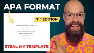 APA Format in Word: Title Page, Headings & References (APA 7th Edition)