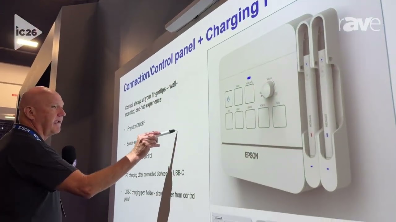InfoComm 2026: Epson Presents BrightLink 870Ei Ultra Short Throw 4KE Interactive Display