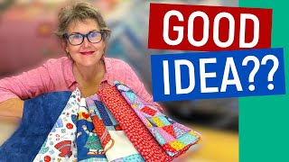 ‍♀❓❓I TRIED TO PIECE A QUILT ON MY LONGARM. GOOD IDEA OR NOT?