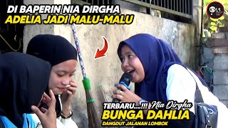 Nia Dirgha baperin adellia sampai malu-malu dilagu lirisan Terbaru dangdut jalanan irama Dopang