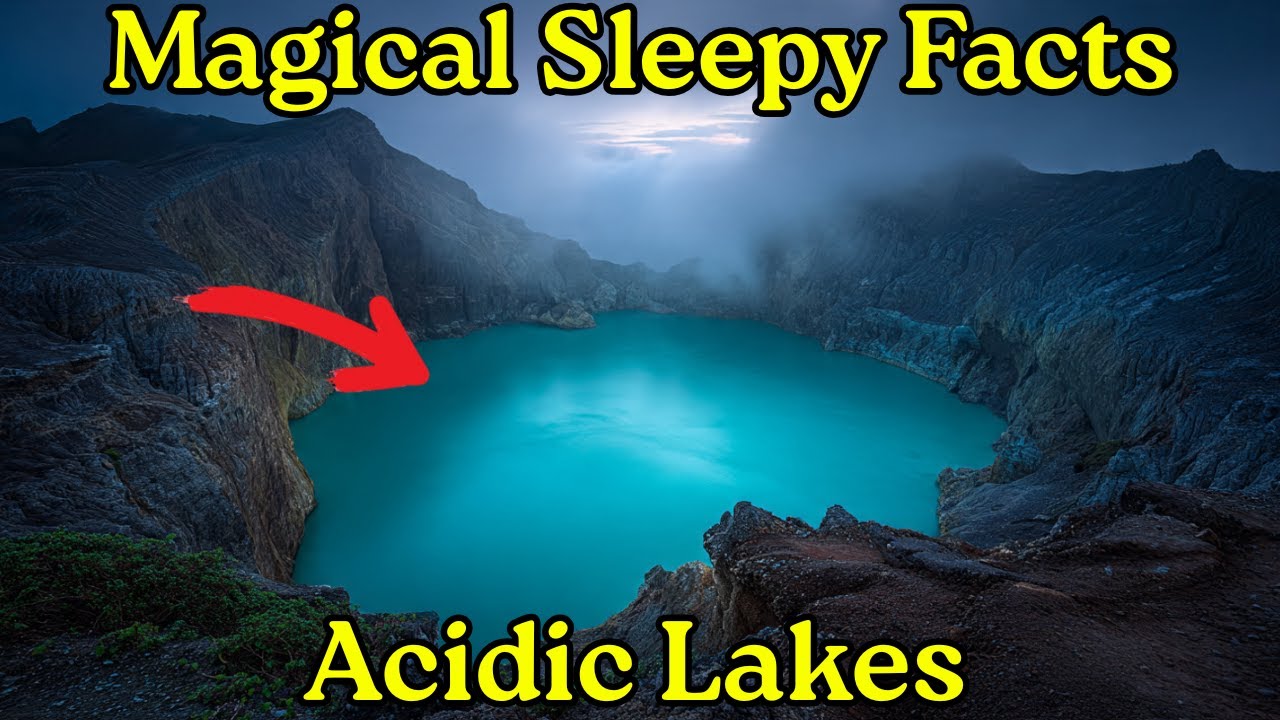 These Lakes Can Dissolve Bones — The Earth’s Most Mysterious Lakes. A Calming Story For Deep Sleep