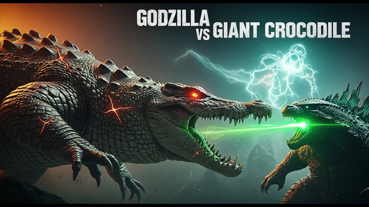 The UNEXPECTED ENDING: Godzilla vs Giant Crocodile — A Twist So Big It Changes the Whole Battle!