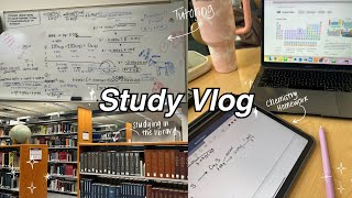 Study Vlog *ੈ✩‧₊˚ | coffee shops & at home studying