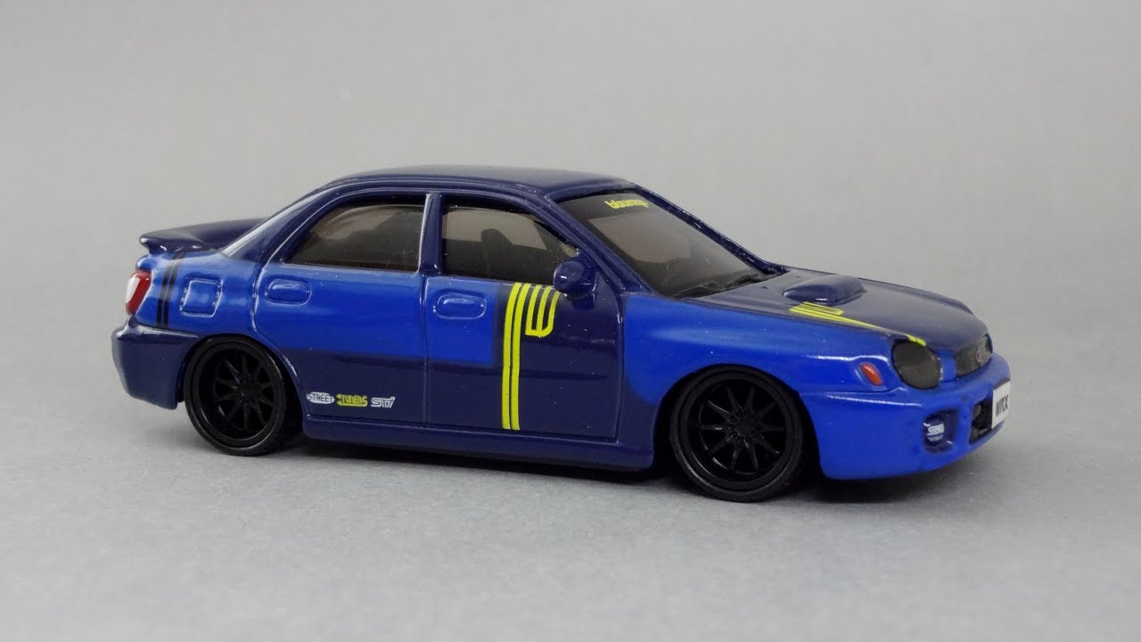 Subaru WRX STI | Bburago Street Tuners | Обзор масштабной