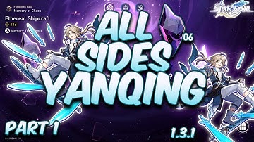 Using Yanqing in All Sides - Memory of Chaos 6  1.3.1 | Added Yanqing Build | Honkai Star Rail