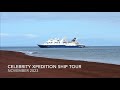 Celebrity xpedition ship tour november 2023