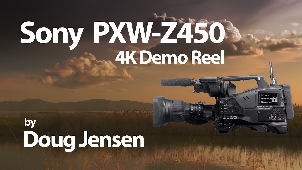 Filmadoras de ombro PXW-Z450-4K HDR-Sony Pro