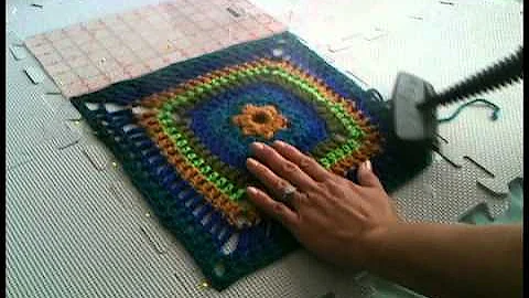 Steam Blocking for Knit/Crochet