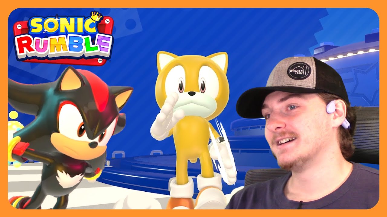 Получаю удовольствие, играя за самого крутого персонажа в Sonic Rumble