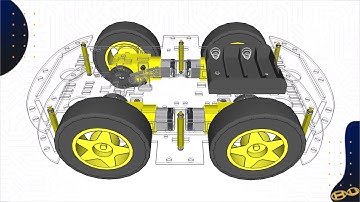 Tutorial para montagem do Robô Chassi – 4WD