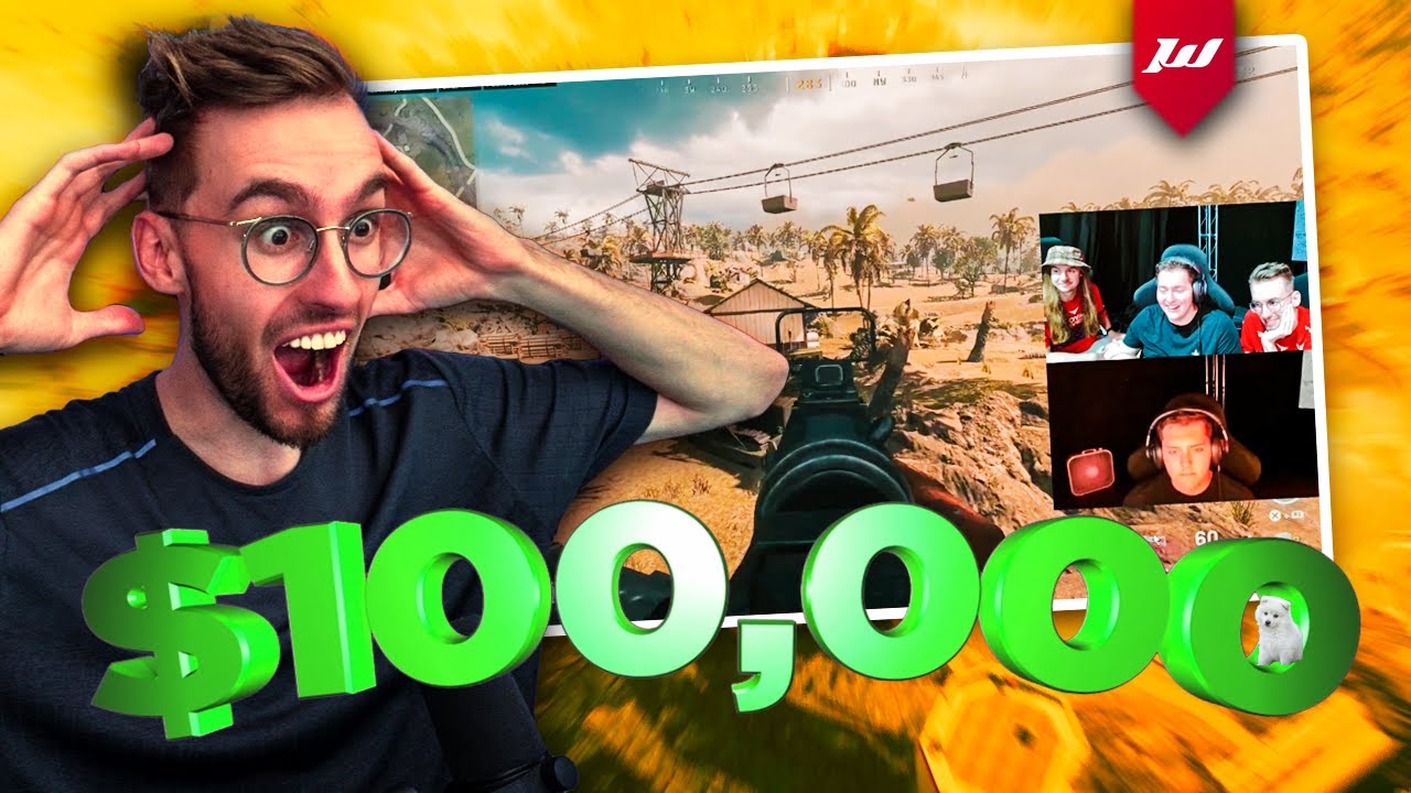 He Won $100,000 From ONE Game of Warzone (JoeWo Reacts)