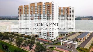 Apartment Dcassia, Setia Ecohill, Semenyih For Rent