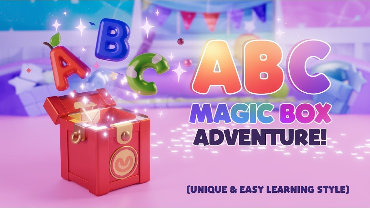 ABC Magic Box | Letters and Objects Reveal for Kids Learning | A to Z ...