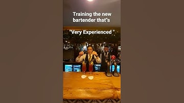 Thumbnail of Training the new bartender that's.           "Very Experienced"