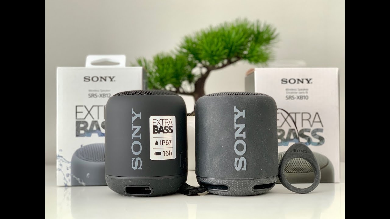Sony XB12 vs Sony XB10 Sound-Comparison 