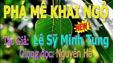 Phá mê khai ngộ - Lê Sỹ Minh Tùng