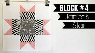 Star Sampler Quilt | Block #4: Janet's Star