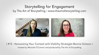 Humanizing Your content with Visibility Strategist Bonnie Dickson