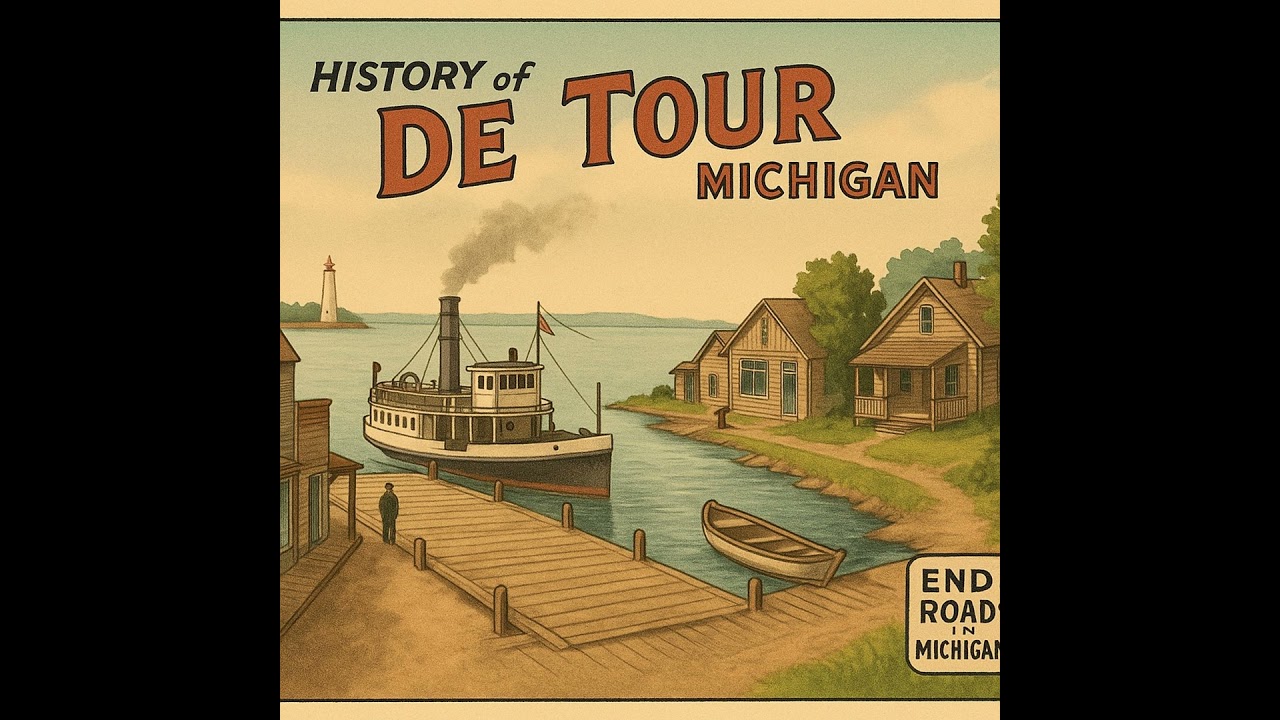 History of De Tour Michigan – From Native Encampments to Tourist Life