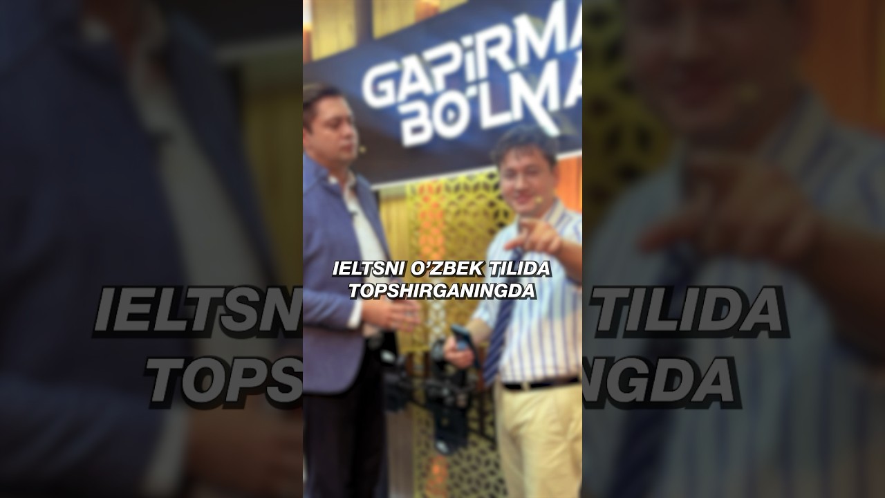 Kuchugimga Bosh Vazirni ismini qo'yganman!IELTSga O'zbekcha imtihon! Hayvonlarni sevaman