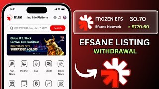 🚨 EFSANE Listing Soon - How To Withdraw EFS Tokens to Exchange