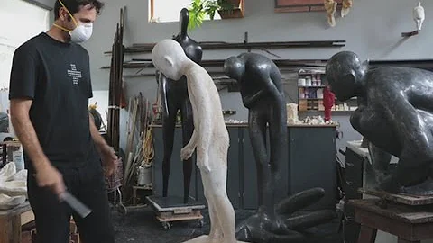 Inside the Sculptor's Studio: Emil Alzamora