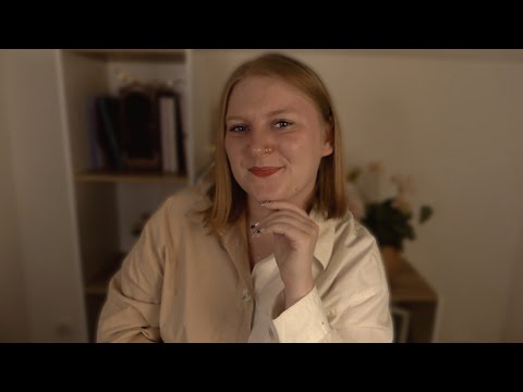 ASMR 😴 Bienvenue dans la médiathèque du bonheur 📚 (avec sons ambiants)